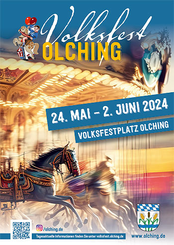 72. Olchinger Volksfest 2024 vom 24.05.-02.06.2024